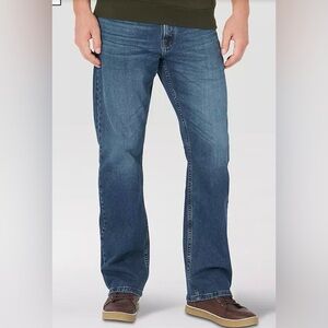 Wrangler Men's Blue Five Star Premium Slim Straight Jeans 32 x 32